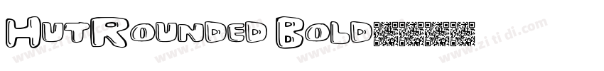 HutRounded Bold字体转换